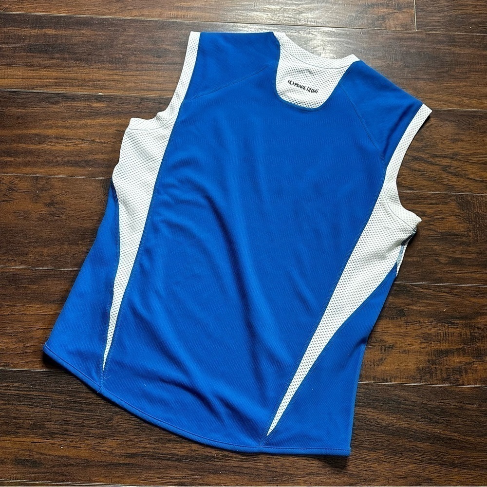 Pearl Izumi Blue Short Sleeve Cycling Shirt